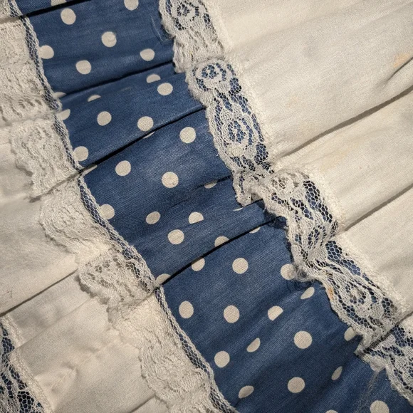 Vintage cowboy corral rodeo square dancing womens skirt-sz S, made in Louisville - Picture 7 of 7